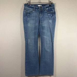 5/$25 GRG Denim Slim Flare Blue Jeans